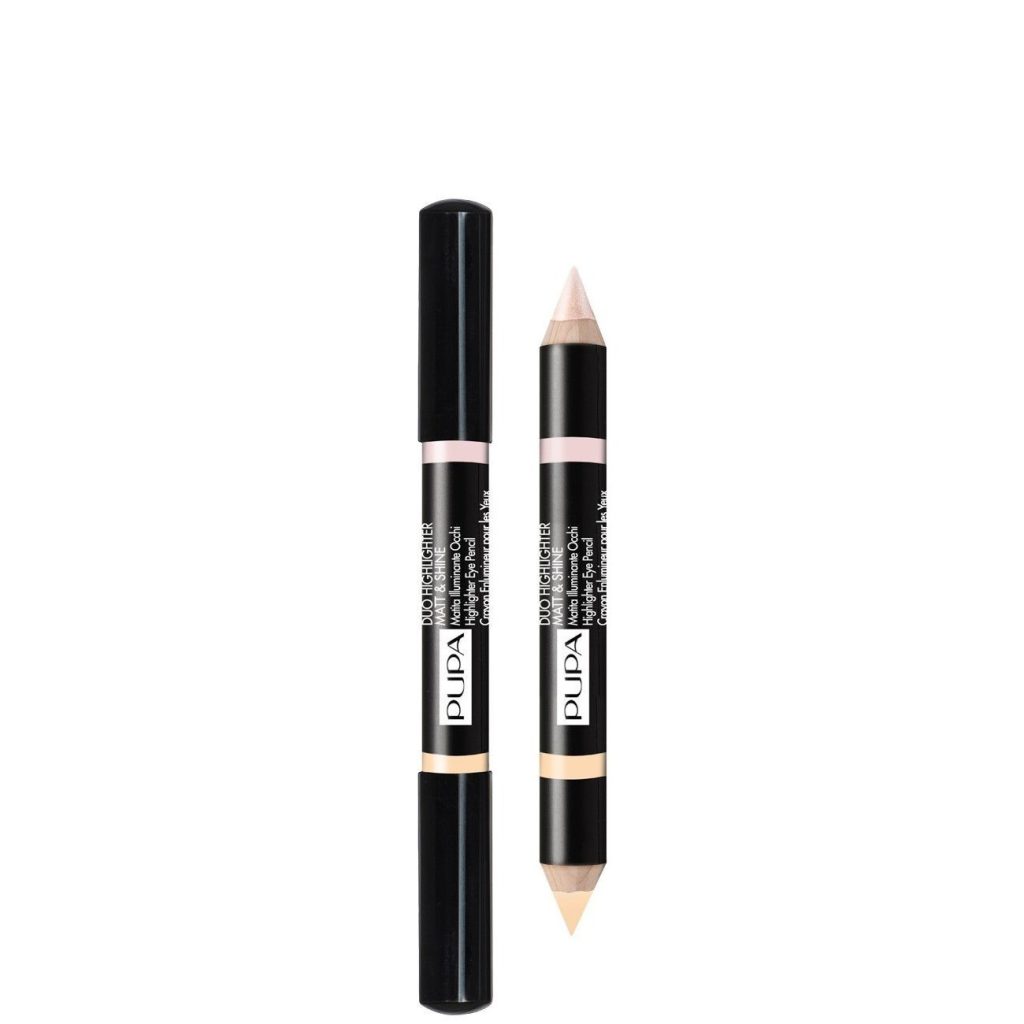 Pupa, Make-Up-Duo Highlighter Matt & Shine-Highlighter Eye Pencil