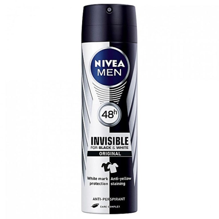Nivea, Black & White Invisible Spray, 150Ml