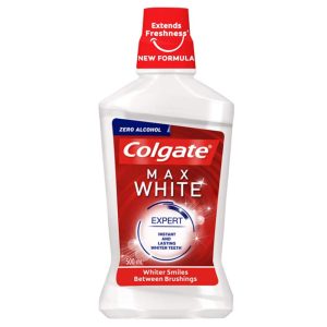 Colgate, Optic White Whitening Mouthwash, 500Ml