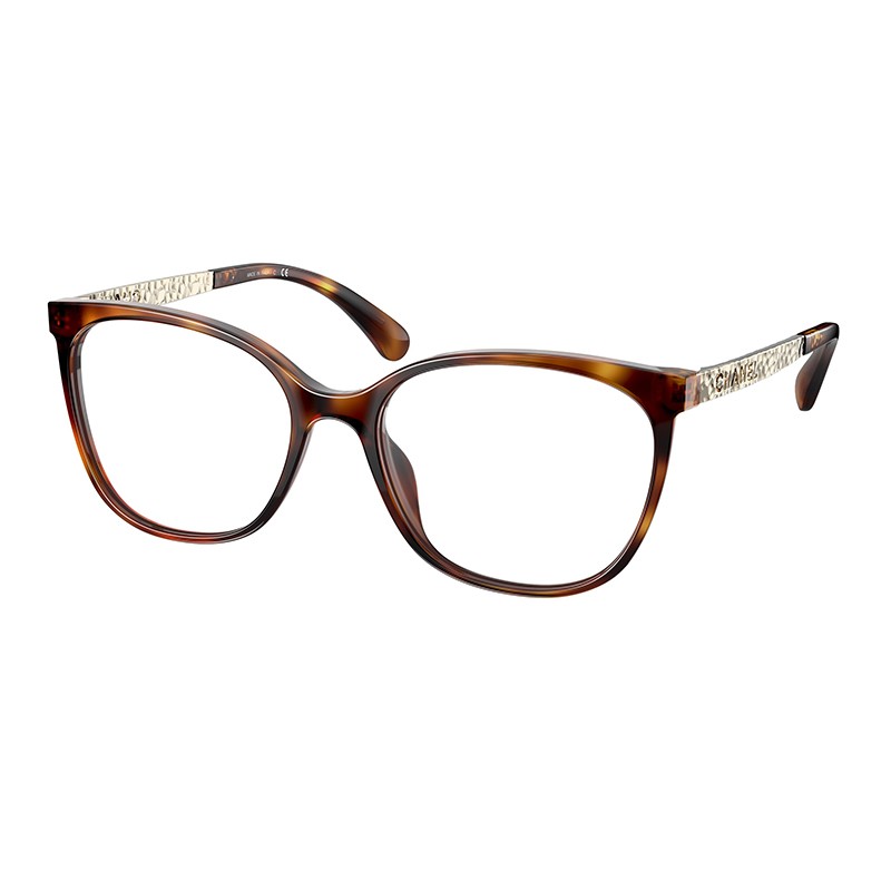 Chanel 3410-C714 Square Eyeglasses Optical Cateyes