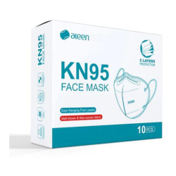 KN95 PROTECTIVE FACE MASK – 5 LAYERS – 10 PCS/BOX