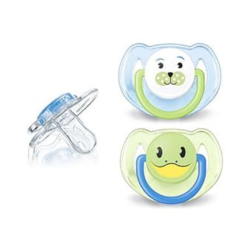 PHILIPS AVENT CLASSIC ORTHODONTIC BPA-FREE SOOTHERS, 6-18 MONTHS – SCF182/64