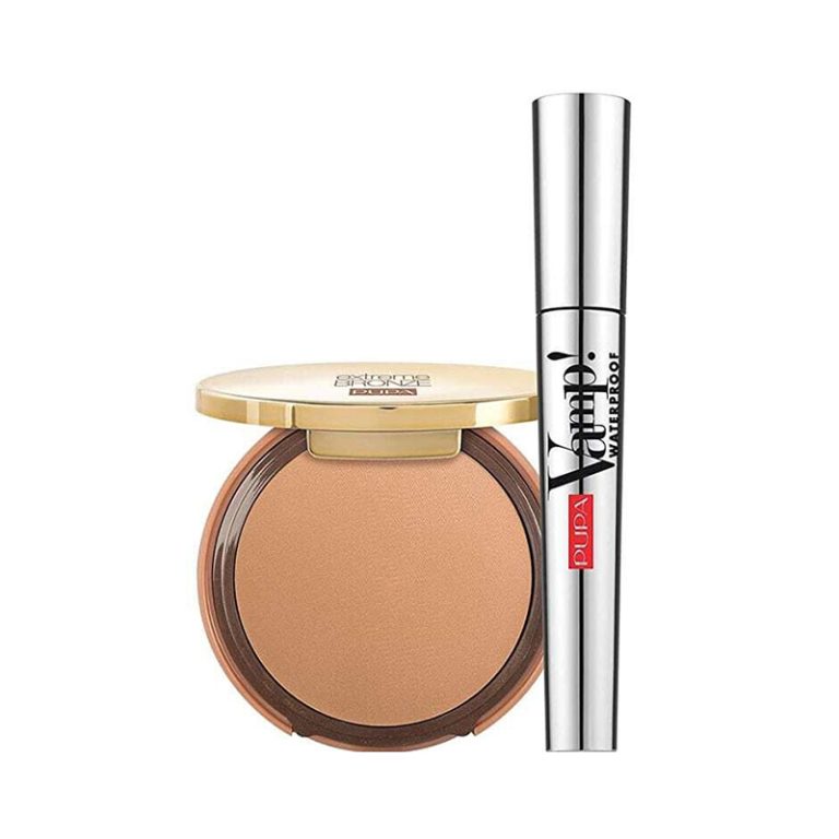 Pupa, Extreme Bronze Kit Foundation 002 Vamp Waterproof Mascara