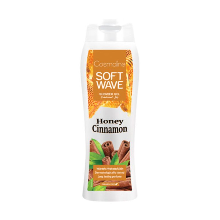 Cosmaline, Soft Wave Shower Gel Honey Cinnamon, 400Ml