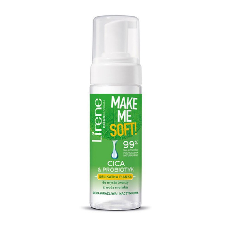 Lirene, Facial Cleansing Foam  Make Me Soft, 150Ml