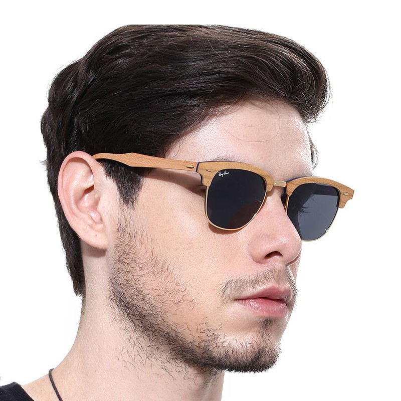 Ray-Ban Rb-3016 Clubmaster Wood - Mengotti Couture®