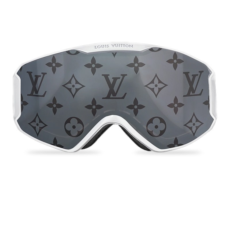 Louis Vuitton LV Sky Mask Sunglasses Gold Metal. Size U