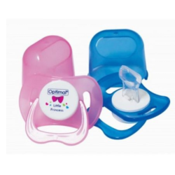 SILICONE PACIFIER WITH CAP