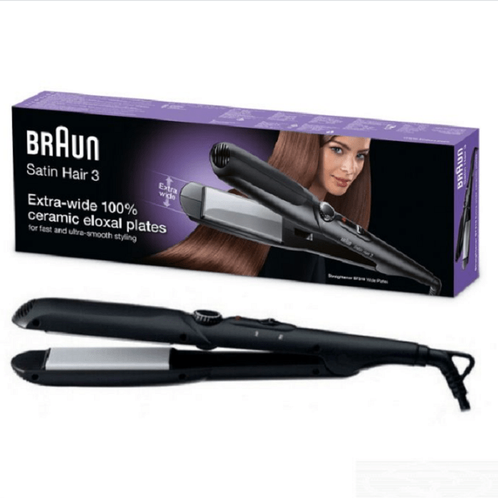 Braun, Satin Hair 3 Hair Straightener, Black, St310 - Mengotti Couture®