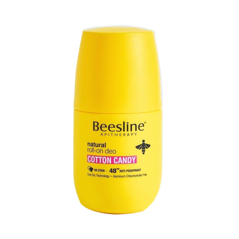 Mengotti Couture® Beesline Natural Roll-On Deo - Cotton Candy 50Ml BEESLINE NATURAL ROLL-ON DEO – COTTON CANDY 50ML