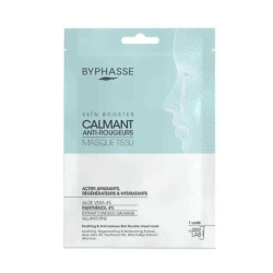 BYPHASSE, FACIAL MASK SKIN BOOSTER – SOOTHING AND ANTI-REDNESS