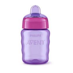 PHILIPS AVENT EASY SIP CUP 260ML 12M+ RED AND PURPLE