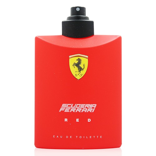 Ferrari Scuderia Red Edt Spray For Men Tester 125 Ml
