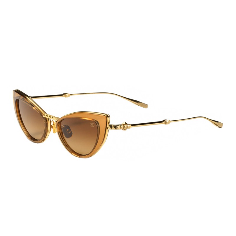 Mengotti Couture® Valentino Sunglasses Viii - Cat-Eye-Gold Valentino Sunglasses Viii – Cat-Eye-Gold-1