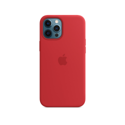 APPLE SILICON CASE FOR IPHONE 12 PRO MAX RED