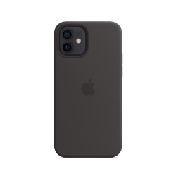 APPLE SILICON CASE FOR IPHONE 12/12 PRO BLACK