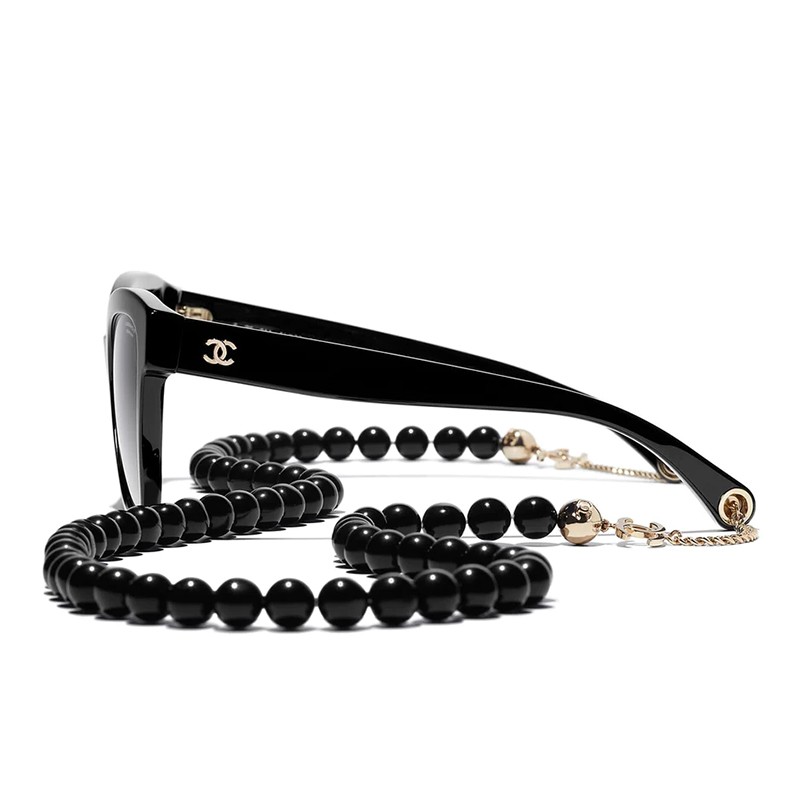 Mengotti Couture® Chanel Square Sunglasses 5487 Black CHANEL SQUARE SUNGLASSES 5487 BLACK-02