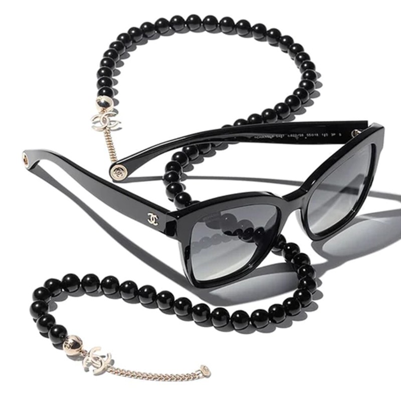 Mengotti Couture® Chanel Square Sunglasses 5487 Black CHANEL SQUARE SUNGLASSES 5487 BLACK-03