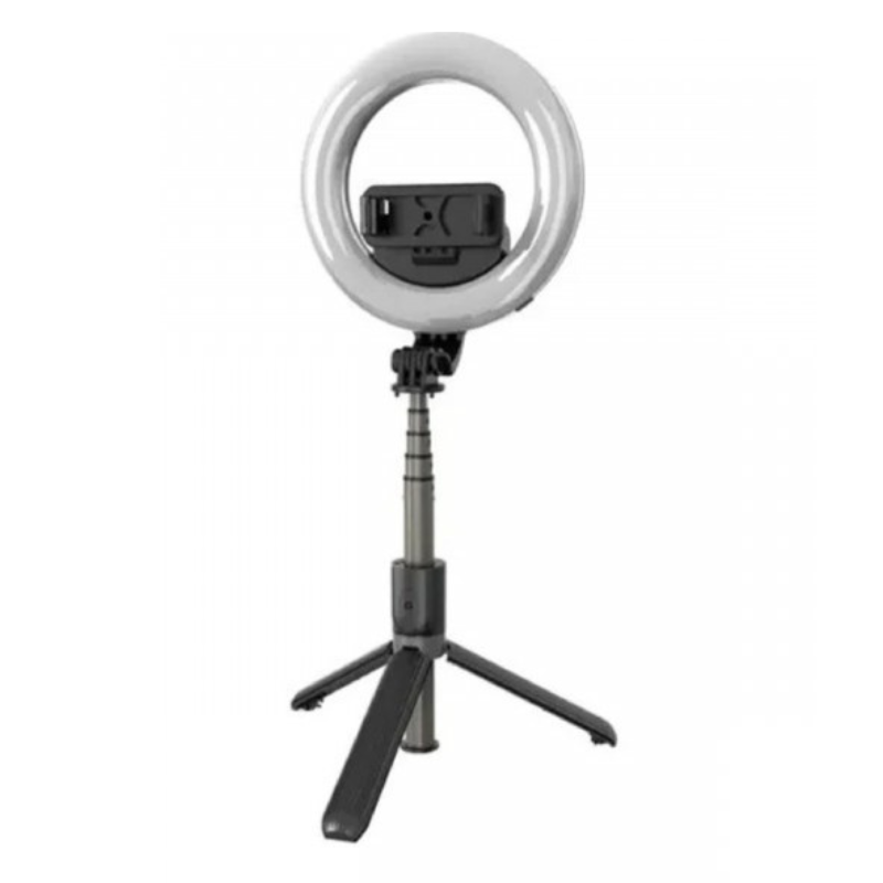 L07 RING LIGHT FOLDABLE WIRELESS SELFIE STICK TRIPOD