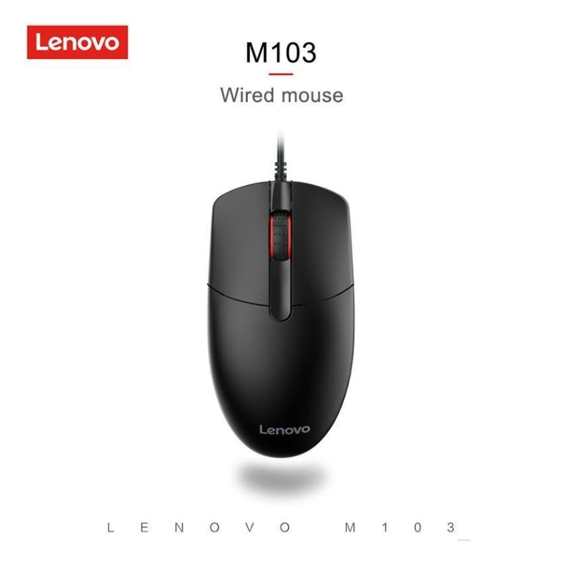 LENOVO M103 MOUSE – BLACK