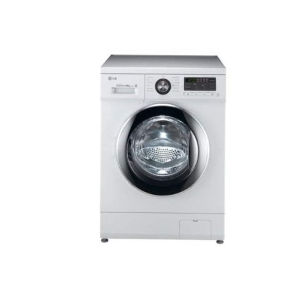 LG WASHER FRONT LOAD 8 KG 1400 RPM WHITE