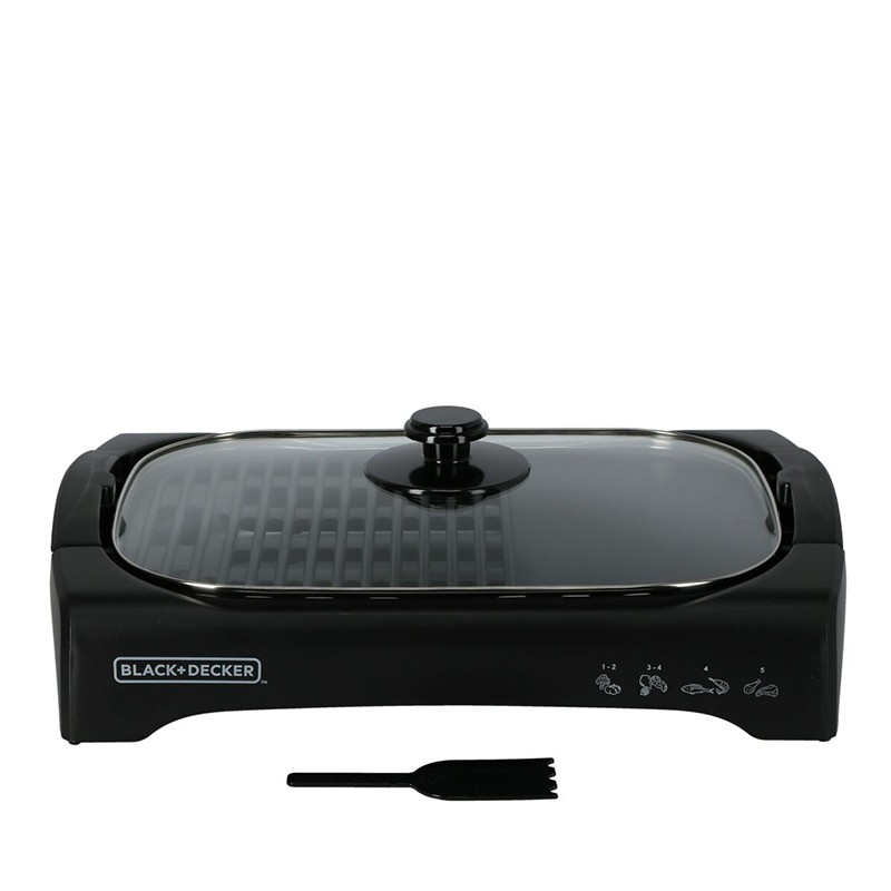 Black & Decker LGM70 2200-Watt Open Flat Grill Machine 220 to 240 Volt