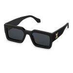 LOUIS VUITTON LV Clash Square Sunglasses Z1580E Transparent 1094768