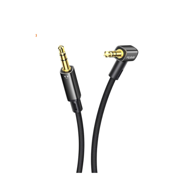 MCDODO STEREO AUDIO CABLE RIGHT ANGLE DC3.5MM TO DC3.5MM