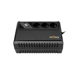 NJOY RENTON 650VA – 3 SCHUKO OUTLET, 2 USB CHARGING PORT