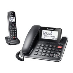 PANASONIC CORDED & CORDLESS PHONE – COMBO – ANSWERING SYSTEM