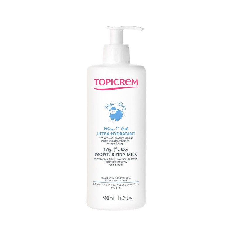 Mengotti Couture® Topicrem Baby My 1st Moisturizing Milk 500ml TOPICREM BABY MY 1ST MOISTURIZING MILK 500ML