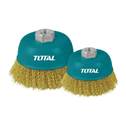 TOTAL WIRE CUP BRUSHES 100MM (TAC31041)