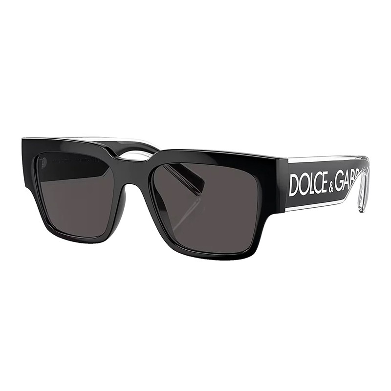 Mengotti Couture® Dolce & Gabbana DG6184 52 Dark Grey & Black Sunglasses DOLCE & GABBANA DG6184 52 DARK-1