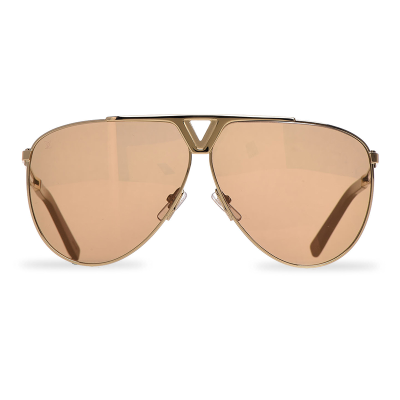 Louis Vuitton Tonca Sunglasses in Metallic for Men