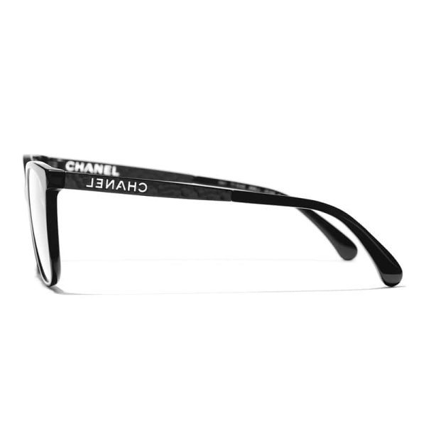 Mengotti Couture® Chanel 3410 Square Eyeglasses Black Chanel-3410-Square-Eyeglasses-Black-3.jpg