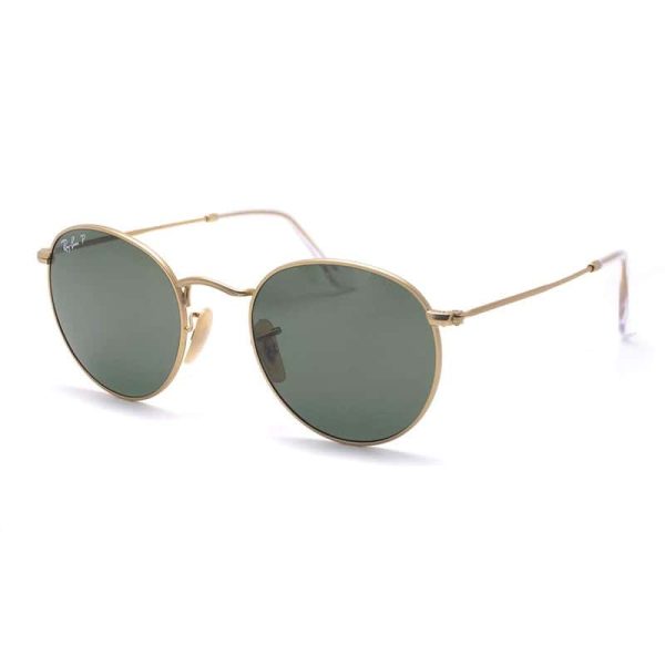 Mengotti Couture® Ray Ban Round Round Metal Rb 3447 112/58 Gold Ray-Ban-Round-Round-Metal-Rb-3447-112-58-Gold-2.jpg