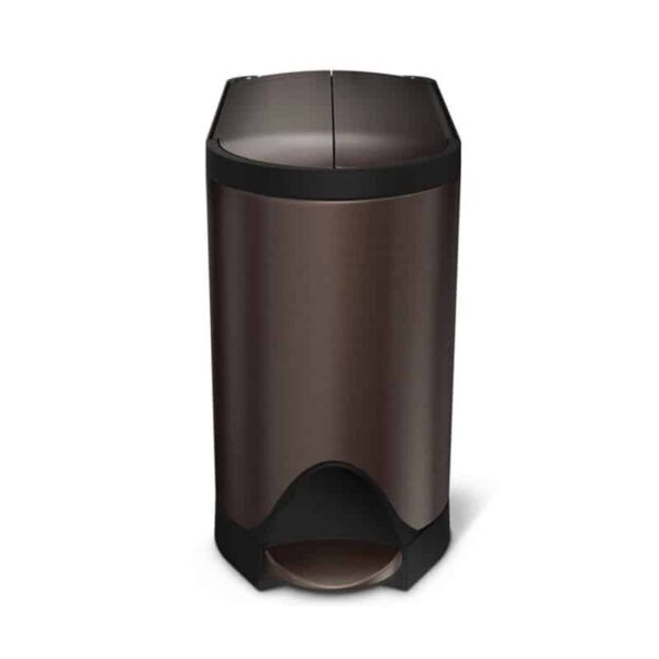 Mengotti Couture® Simplehuman Butterfly Step Trash Can 10 L Bronze Simplehuman-Butterfly-Step-Trash-Can-10-L-Bronze-1.jpg