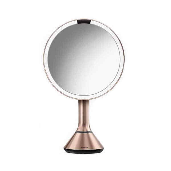 Mengotti Couture® Simplehuman Sensor Round Trio Mirror 20 CM Rose Gold