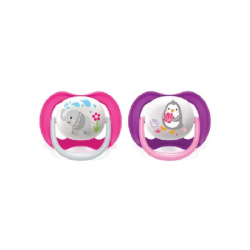 2 DECO ULTRA SOFT SOOTHERS 6-18M – MIX