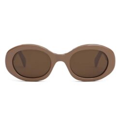 Celine Triomphe CL40194U 45E Oval Sunglasses