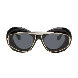 Loewe Double Frame LW 40120 I 01A Cat Eye Sunglasses