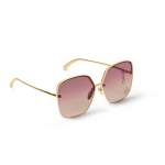 Louis Vuitton LV Super Vision Narrow Sunglasses Pink