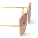 Louis Vuitton LV Super Vision Narrow Sunglasses Pink