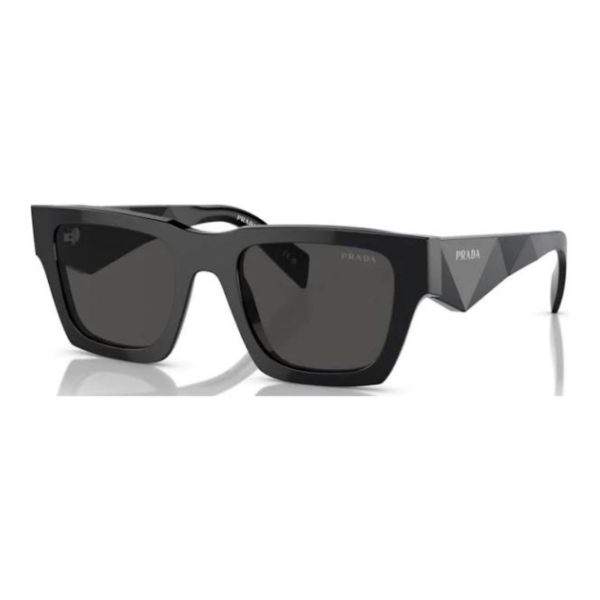 PRADA PRA06S 16K08Z 50 BLACK SUNGLASSES