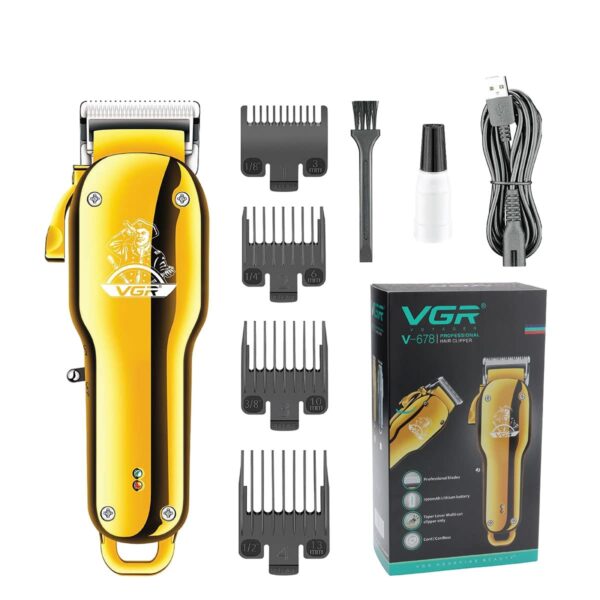 Mengotti Couture® VGR V-678 Professional Rechargeable Electric Hair Trimmer