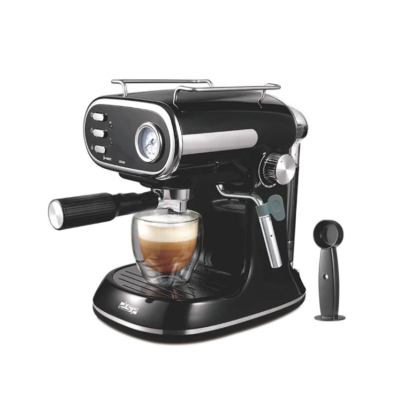 DSP COFFEE MACHINE, 850 WATTS, BLACK