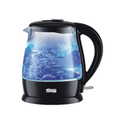 DSP HOUSEHOLD ELECTRIC 1.5L KETTLE AUTOMATIC SAFETY SHUT OFF WITH BLUE LED INDICATOR LIGHT