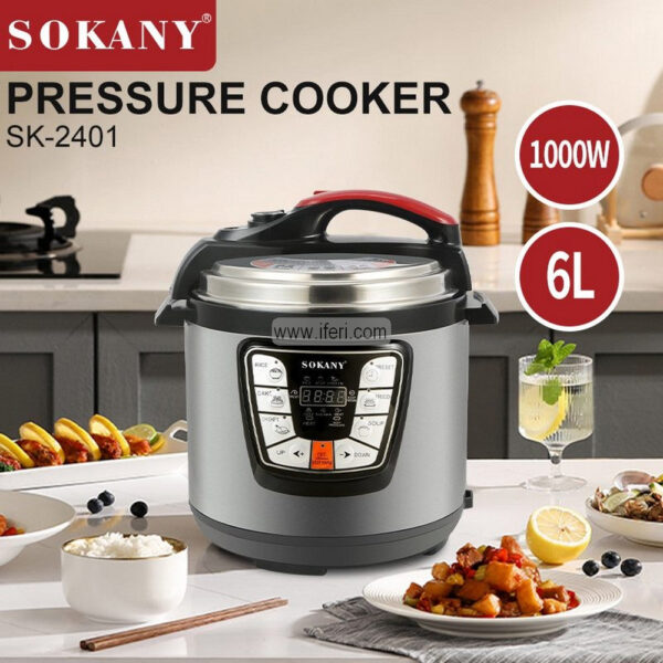 Mengotti Couture® Sokany Multifunctional Pressure Cooker Sk-2401
