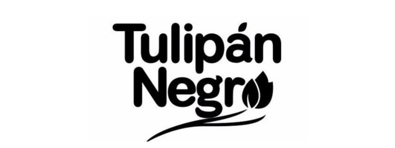 Tulipan, Negro Shower And Bath Gel Cotton And Talc, 720 Ml