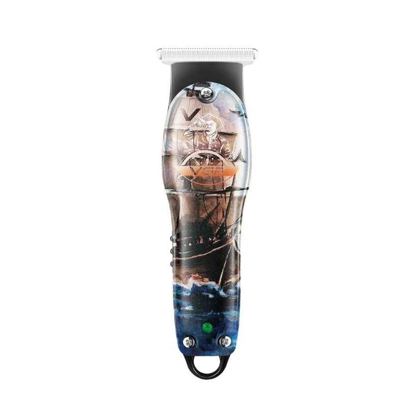VGR V-953 GRAFFITI DESIGN PROFESSIONAL RECHARGEABLE CORDLESS HAIR & BEARD TRIMMER WITH STAINLESS STEEL BLADES